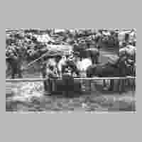 111-0098 Pferdemarkt in Wehlau am 4. Juli 1938. Im Vordergrund die staedtische Traenke.jpg